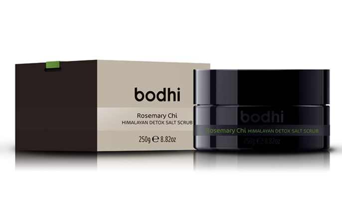 Bodhi Rosemary Chi Himalayan Detox Salt Scrub available at Jarrold Norwich