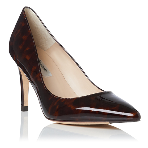 L.K.Bennett Florete Tortoiseshell Court Shoes, available at Jarrold Norwich