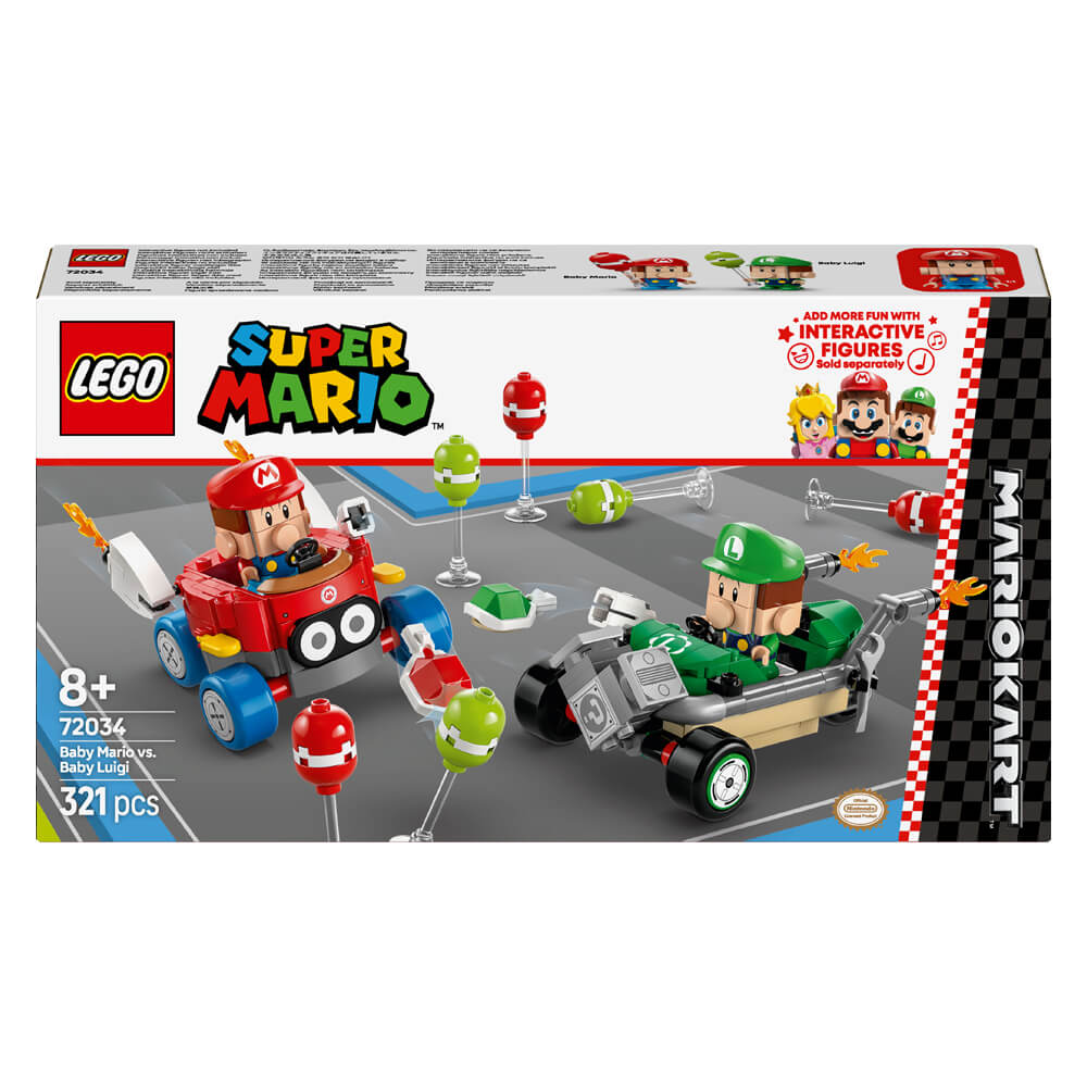 Lego Super Mario: Mario Kart – Baby Mario Baby Luigi 72034